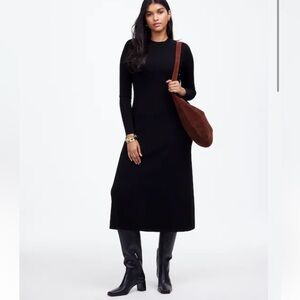Madewell Merino Wool Sweater Maxi Dress - S NWT
